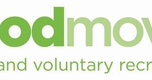 green text on white background 'Good moves charity and recruitment'