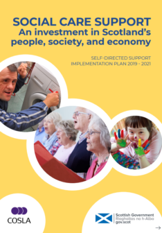 Latest on social care policy: Adult Social Care Reform programme launched.