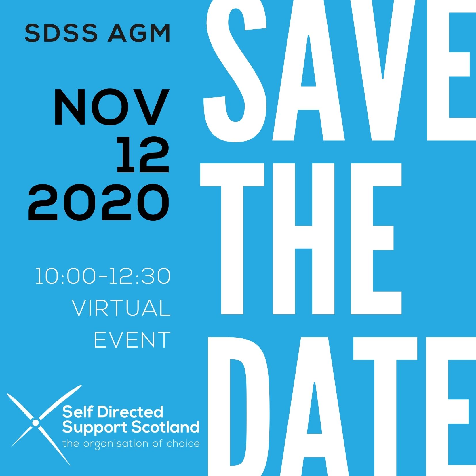 Save the date! SDSS AGM 2020. (Members only)