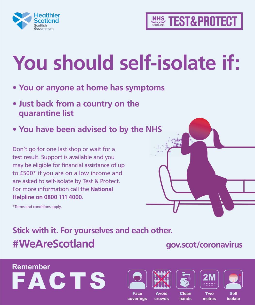 SelfIsolation Information and Support Self Directed Support Scotland