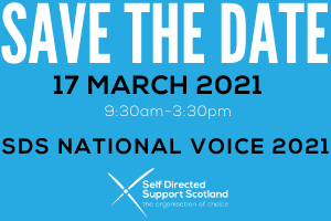 SAVE THE DATE - SDS National Voice 2021