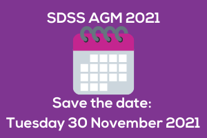 Save the date – SDSS AGM 2021