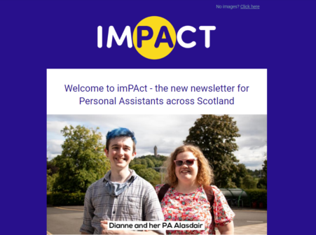 New newsletter for Personal Assistants in Scotland