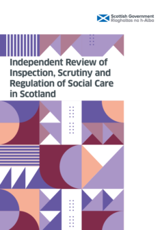 Recommendations made on inspection and regulation in social care