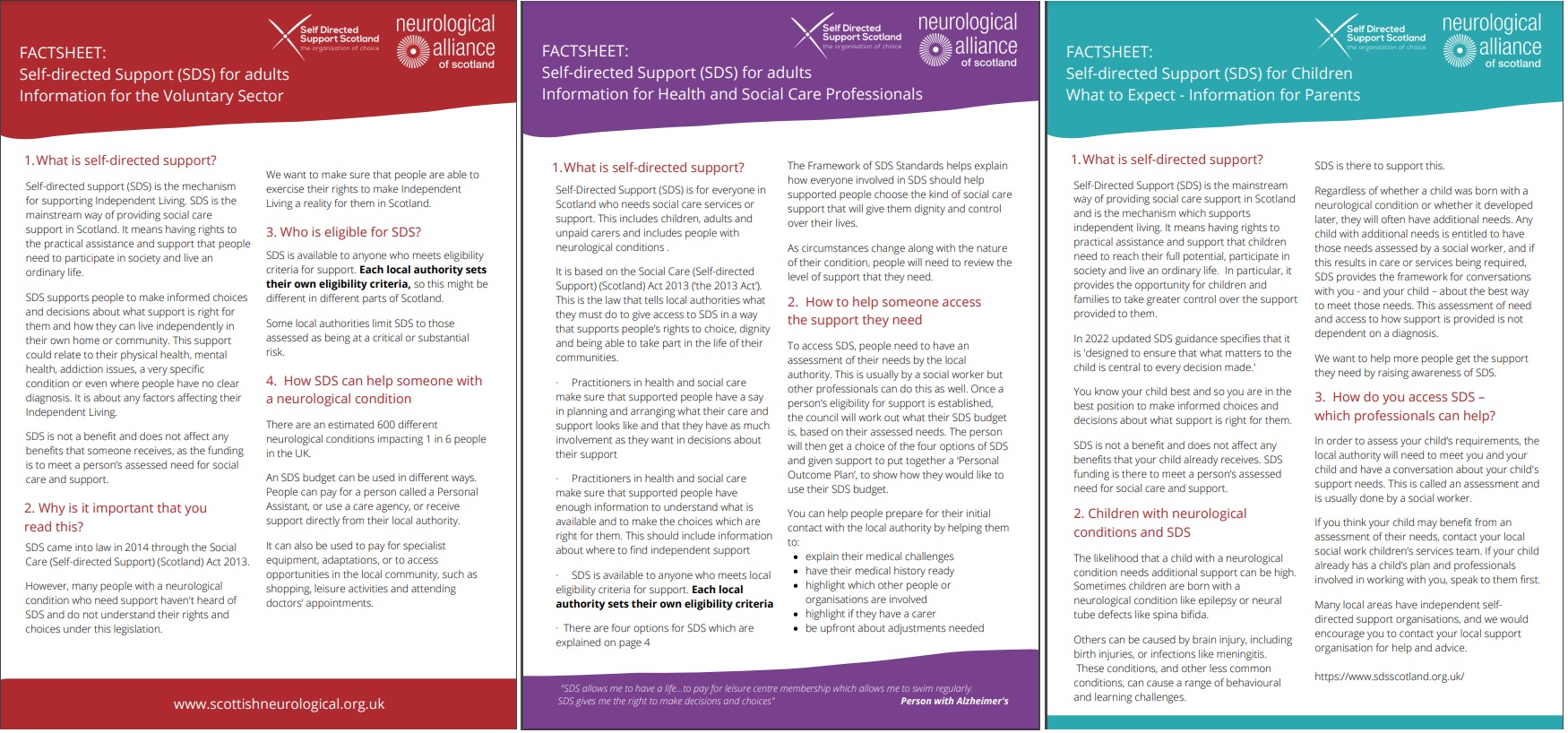 Self Directed Support Scotland