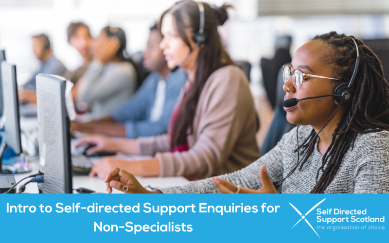 Self Directed Support Scotland